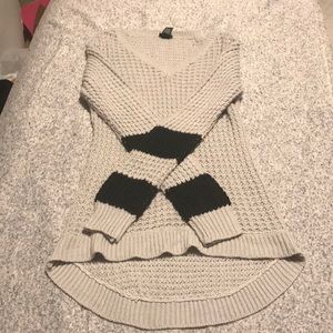 Grey and Black Sweater